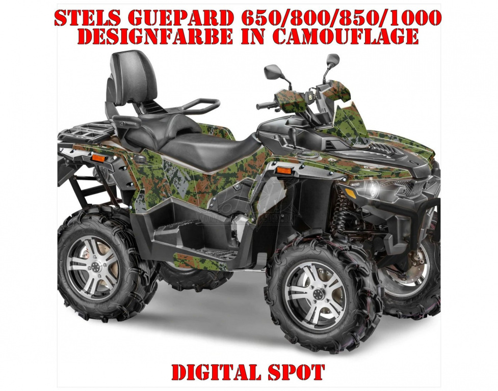 Digital Spot Camouflage für Stels Guepard 650/800/850/1000